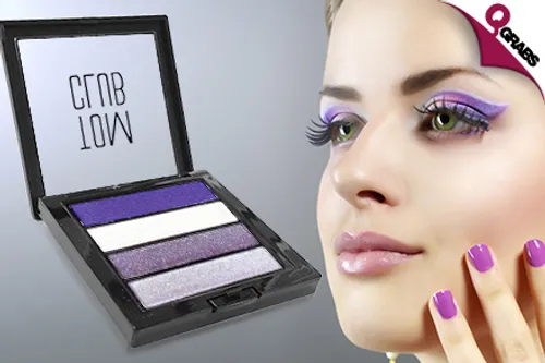 For QR49 Have a Color for Every Outfit with Tom Club Quad Eye Shadow Palettes - Choose from 8 Color Combos! (QR89 Value)